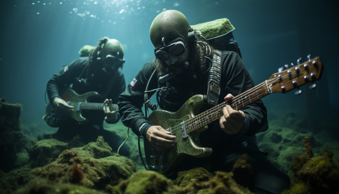 Acordes subacuáticos: conciertos en el fondo del mar